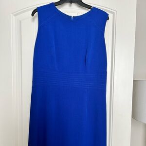Kasper Dress with Trapunto Stitching at waist